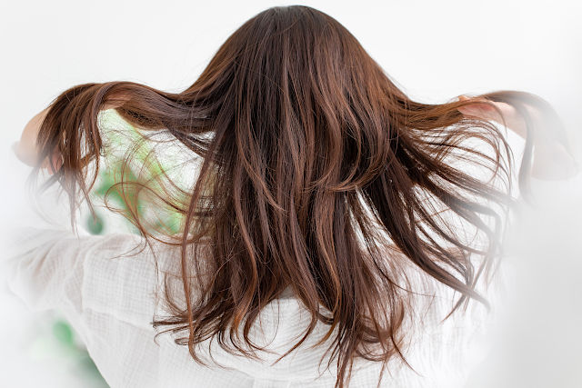 シルクサランで髪しなやか